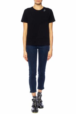 T-shirt with logo, zdjęcie 2 T-shirt with logo od Saint Laurent